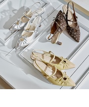 カットデザインストラップパンプス/61114