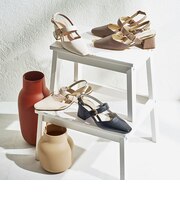 バックストラップパンプス/61101