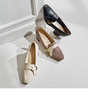 サイドベルトヒールローファー/61110