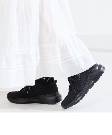 【瞬間フィット】ニットレースアップスニーカー/OT3789