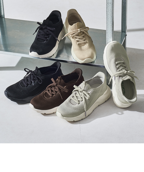 【瞬間フィット】ニットレースアップスニーカー/OT3789