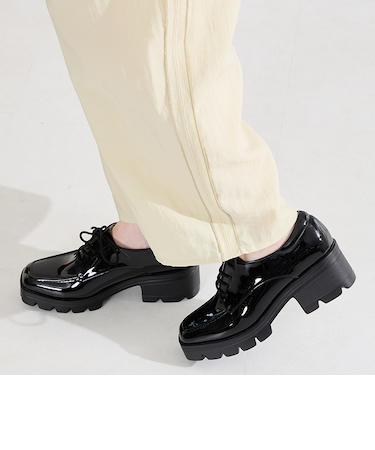 ボリュームソールレースアップシューズ/61105