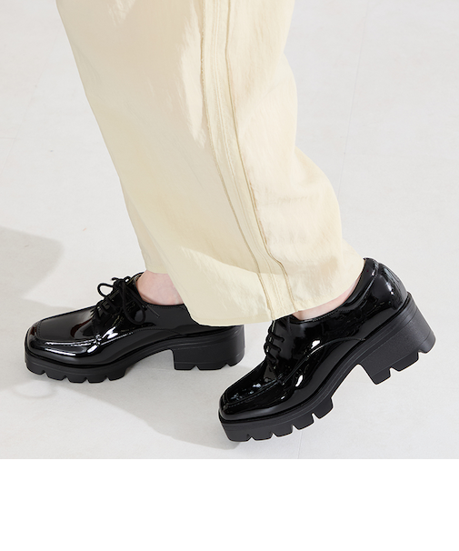 ボリュームソールレースアップシューズ/61105