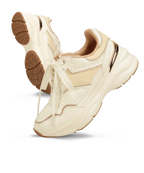 ヒールアップ配色スニーカー/OT3795