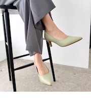 【跳べるパンプス】7ｃｍヒールポインテッドトゥ/R-3221