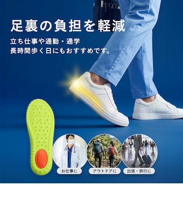 高反発クッションセルフカットインソール/INSOLE(02)