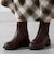 リブニットバックジップブーツ/62407