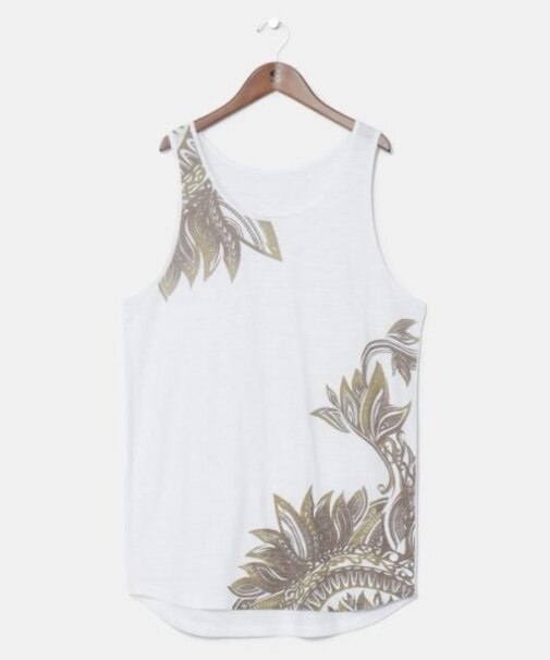 【チャイハネ】リゾートラメンズタンクＴＯＰ