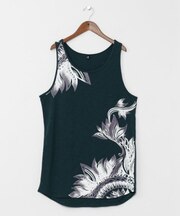 【チャイハネ】リゾートラメンズタンクTOP