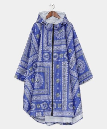 【チャイハネ】【撥水加工】グルディレインポンチョ