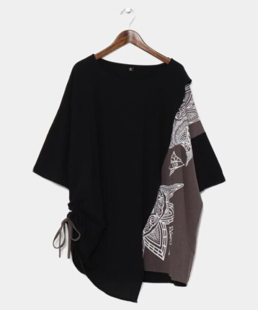 【チャイハネ】スキナド変形メンズトップス