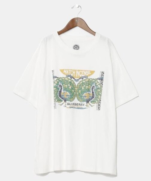 【チャイハネ】マッチ香メンズＴシャツＸＬサイズ