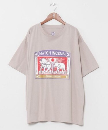 【チャイハネ】マッチ香メンズTシャツ（XLサイズ）