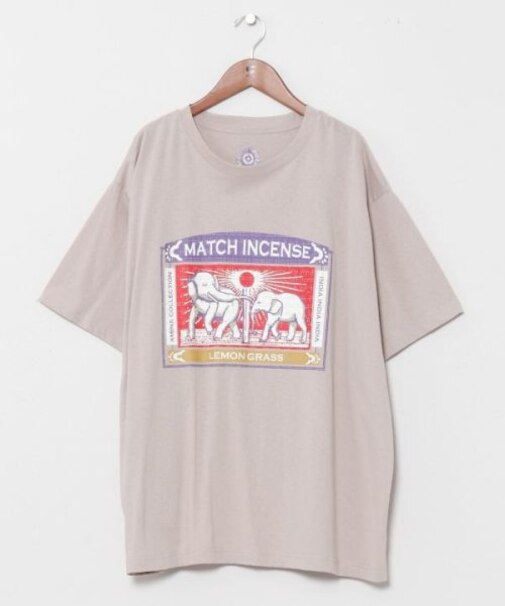【チャイハネ】マッチ香メンズTシャツ（XLサイズ）