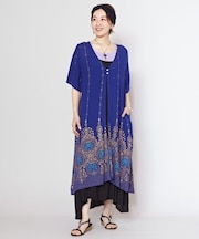 【チャイハネ】【ＵＶカット加工】ヨウエンロングカーディガン