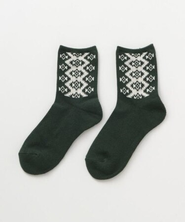 【チャイハネ】ノマディミドルソックス（２４cm）