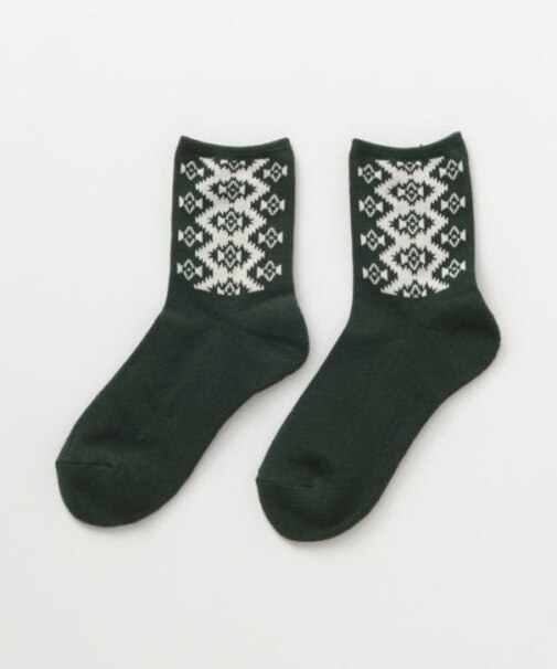 【チャイハネ】ノマディミドルソックス（２４cm）