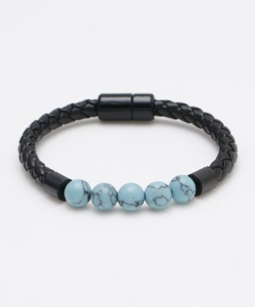 【チャイハネ】メンズストーンマグブレスレット