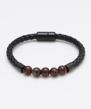 【チャイハネ】メンズストーンマグブレスレット