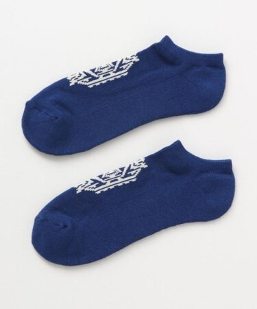 【チャイハネ】ノマディくるぶしソックス（２７ｃｍ）