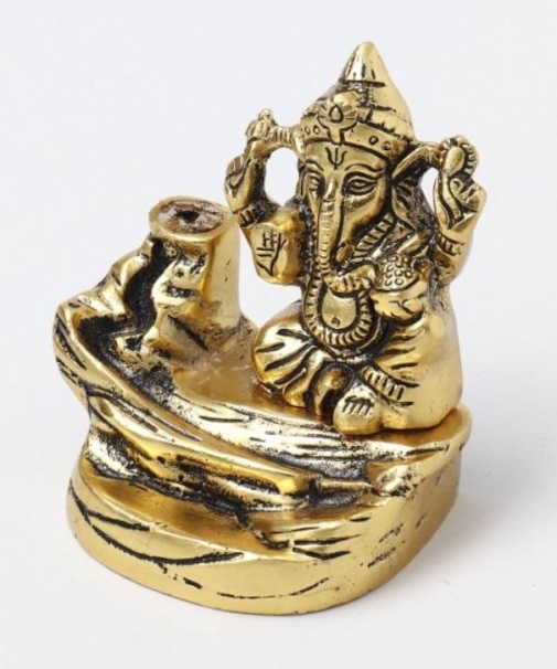 【チャイハネ】ガネーシャ逆流お香立て