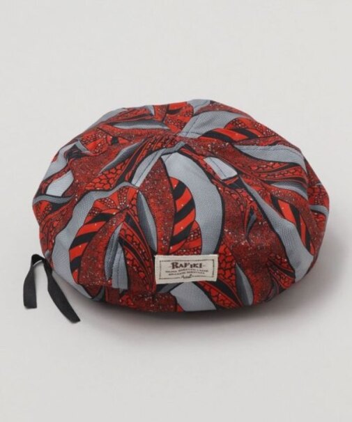 【チャイハネ】ラフィキリバーシブルベレー帽