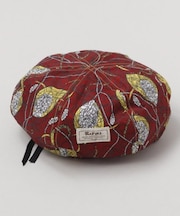 【チャイハネ】ラフィキリバーシブルベレー帽