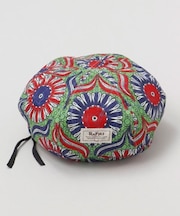 【チャイハネ】ラフィキリバーシブルベレー帽