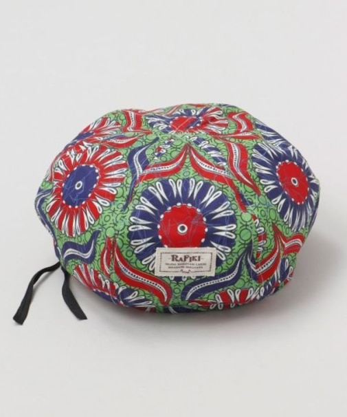 【チャイハネ】ラフィキリバーシブルベレー帽