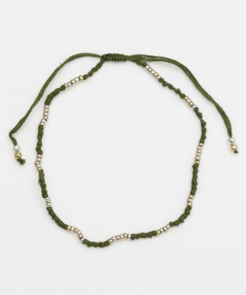 【チャイハネ】メンズカラルリラアンクレット