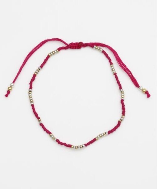 【チャイハネ】メンズカラルリラアンクレット