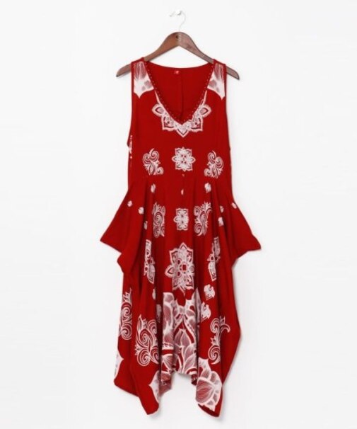 【チャイハネ】アーティット変形ノースリーブワンピース【Amina×VORRUK】