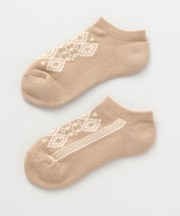 【チャイハネ】ノマディくるぶしソックス(24cm)