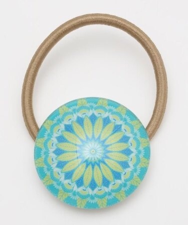 【チャイハネ】マンダラガラスヘアゴム