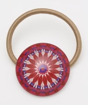 【チャイハネ】マンダラガラスヘアゴム