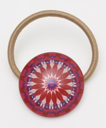 【チャイハネ】マンダラガラスヘアゴム