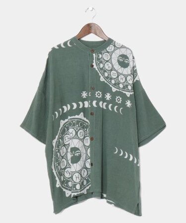 【チャイハネ】サンムーンメンズシャツ