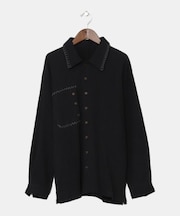 【チャイハネ】シェパベメンズシャツ-Ｓ