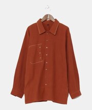 【チャイハネ】シェパベメンズシャツ-Ｓ