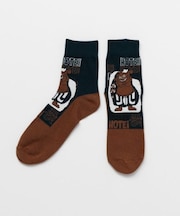 【チャイハネ】27cm福神ズミドルソックス