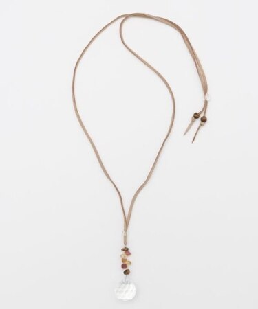 【チャイハネ】サンキャッチャーストーンネックレス