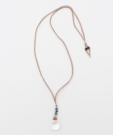 【チャイハネ】サンキャッチャーストーンネックレス