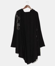 【チャイハネ】メンヘンディ刺繍メンズカーディガン