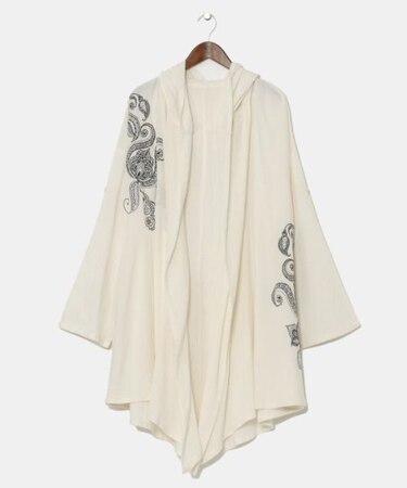 【チャイハネ】メンヘンディ刺繍メンズカーディガン