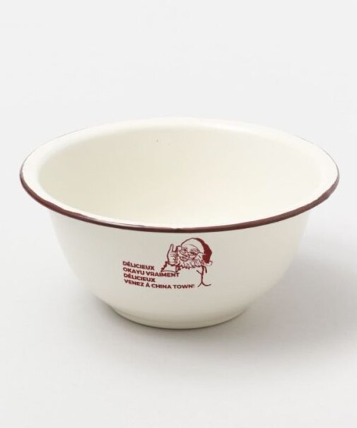【チャイハネ】サンタホーローボウルＳ《チャイハネ×謝甜記貮号店》