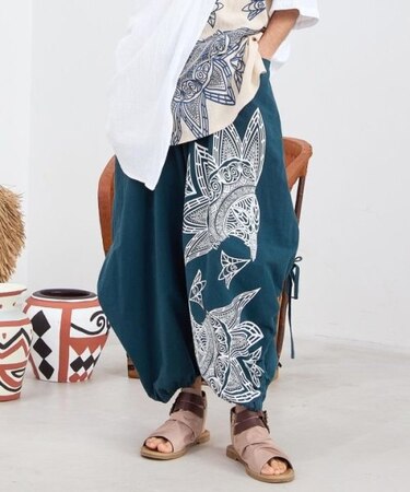 【チャイハネ】スキナド変形メンズパンツ