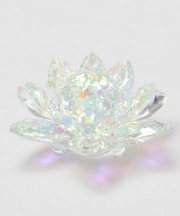 【チャイハネ】ガラスロータスミラーL