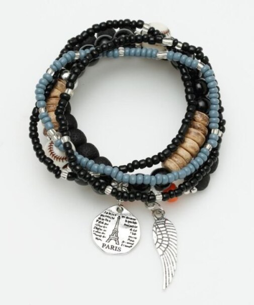 【チャイハネ】メンズマットコインセットブレス