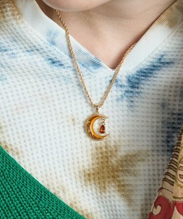 【チャイハネ】ムーナンネックレス