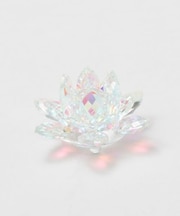 【チャイハネ】ガラスロータスミラーS